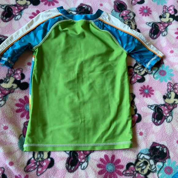 Buzz Lightyear swim shirt and trunks. - Picture 3 of 8